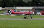 G-CBMD @ EGTD - Yak 52 at Wings & Wheels Dunsfold - by PhilR