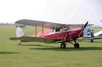 G-AELO @ EGSU - G-AELO 1936 DH87B Hornet Moth BoB 75th Anniversary Duxford 20.09.15(1) - by PhilR