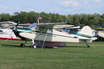 N1249D @ OSH - 1951 Cessna 170A, c/n: 20121, AirVenture 2022 - by Timothy Aanerud