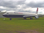 G-APFJ @ EGWC - British Airtours Boeing 707-436 G-APFJ Cosford - by PhilR
