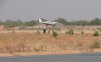 N95T @ DRRM - N95T landing at Maradi, Niger - by J Baker Hill