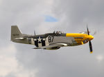 G-BTCD @ EGSU - 1944 North American P-51D Mustang 413704 Flying Legends Duxford - by PhilR