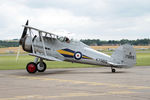 K7985 @ EGSU - K7985 1937 Gloster Gladiator I at Flying Legends Duxford - by PhilR