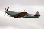 G-PRXI @ EGSU - PL983 1944 VS Spitfire XI Duxford - by PhilR