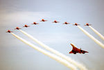 G-BOAD @ EGLF - RAF Red Arrows & BAC Concorde G-BOAD FIA - by PhilR
