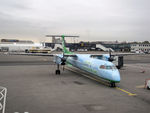 G-JEDP @ EGPF - Flybe 2003 Bombardier Dash 8-400 G-JEDP GLA - by PhilR