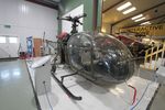A-41 - A-41 1961 Sud SA-318C Alouette ll Atazou Belgain Army Helicopter Museum - by PhilR