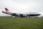 G-CIVB @ EGBP - G-CIVB 1994 Boeing 747-400 British Airways Kemble - by PhilR