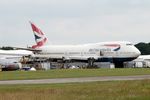 G-BYGF @ EGBP - G-BYGF 1999 Boeing 747-400 British Airways Kemble - by PhilR