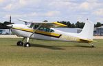 N8713X @ KOSH - Cessna 182D - by Mark Pasqualino