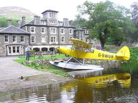 G-BWUB - Parked on Loch Earn in St Fillans, Perthshire. Photo taken on 19-Aug-2004 on my 60th birthday. Plane believed at the time to be used for pleasure flights to, amongst other places, the West coast of Scotland. - by Colin Tipping