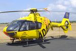 D-HSAN @ EDKB - Eurocopter EC135P2 EMS-helicopter of ADAC Luftrettung at Bonn-Hangelar airfield during the Grumman Fly-in 2022 - by Ingo Warnecke