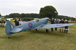 G-CIXM @ EGHP - Supermarine Aircraft Spitfire Mk.26 at Popham. - by moxy