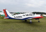 G-AZWS @ EGHP - Piper PA-28R-180 Cherokee Arrow. Ex N4993J - by moxy