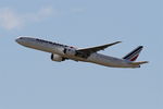 F-GSQJ @ LFPG - Boeing 777-328ER, Take off rwy 08L, Roissy Charles De Gaulle airport (LFPG-CDG) - by Yves-Q
