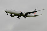 F-GSQJ @ LFPG - Boeing 777-328ER, On final rwy 26L, Roissy Charles De Gaulle airport (LFPG-CDG) - by Yves-Q