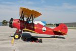 N8708 @ KGBG - At the Stearman Fly-in - by Glenn E. Chatfield