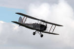 G-AHAN @ EGSU - G-AHAN 1944 DH82A Tiger Moth BoB Display Duxford - by PhilR