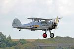 G-AMRK @ EGSU - K7895 (L8032, G-AMRK) 1937 Gloster Gladiator l BoB Display Duxford - by PhilR