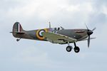G-CFGJ @ EGSU - N3200 (G-CFGJ) 1939 VS Spitfire la BoB Display Duxford - by PhilR