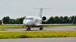 VP-BJE @ EGHH - Taxiing on arrival - by John Coates