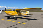 N4264V @ BRD - 1948 Cessna 170, c/n: 18620 - by Timothy Aanerud