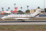 CS-CHI @ LMML - Bombardier Challenger 350 CS-CHI Netjets - by Raymond Zammit