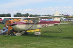 N4134F @ OSH - 1958 Cessna 172, c/n: 46034, AirVenture 2022 - by Timothy Aanerud