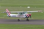 G-BOSO @ EGKA - Taxiing for take-off at Shoreham Airport, Sussex. - by Chris Holtby