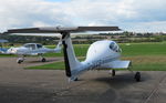 G-OCCG @ EGKA - Wingless and propless parked at Shoreham Airport Sussex - by Chris Holtby