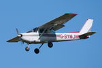 G-BYMJ @ EGSH - Landing at Norwich. - by Graham Reeve