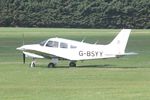 G-BSYY @ EGLM - G-BSYY 1986 Piper PA-28 Cherokee Warrior ll White Waltham - by PhilR