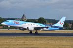 OO-JVA @ EBBR - TUI ERJ190 about to touch down - by FerryPNL