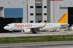 TC-DCD @ LMML - A320 TC-DCD Pegasus Airlines - by Raymond Zammit
