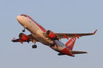 OE-ICU @ LFRB - Airbus A320-214, Climbing from rwy 25L, Brest-Bretagne airport (LFRB-BES) - by Yves-Q