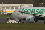 F-GZHT @ LFRB - Boeing 737-85R, Push back, Brest-Bretagne airport (LFRB-BES) - by Yves-Q