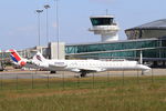 G-CISK @ LFRB - Embraer EMB-145LU, Boarding area, Brest-Bretagne airport (LFRB-BES) - by Yves-Q