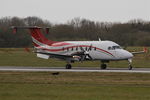 F-HETS @ LFRB - Raytheon Aircraft Company 1900D, Taxiing rwy 25L, Brest-Bretagne Airport (LFRB-BES) - by Yves-Q