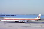 N8075U @ JFK - United DC-8-61, at JFK 1980 - by Mark Kalfas