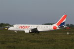 F-HBXA @ LFRB - Embraer 170LR, Taxiing to rwy 07R, Brest-Bretagne Airport (LFRB-BES) - by Yves-Q