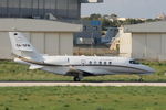 5A-DFN @ LMML - Cessna 680A Citation Latitude 5A-DFN Libyan Air Ambulance - by Raymond Zammit