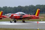 ST-16 @ EBBL - SIAI-Marchetti SF.260M+ of the FAeB (Belgian Air Force) 'Diables Rouges / Red Devils' aerobatic team at the 2022 Sanicole Spottersday at Kleine Brogel air base - by Ingo Warnecke