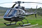 F-GGAO @ HC52 - Jet Systems AS350 parked at Porto Vecchio Heliport - by FerryPNL