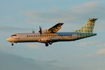 G-CMEI @ EGSH - Landing just before sunset at Norwich. - by Graham Reeve