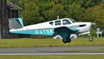 G-ATSR @ EGHH - About to touchdown on 08 - by John Coates
