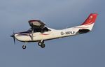 G-MPLF @ EGBJ - G-MPLF landing at Gloucestershire Airport. - by andrew1953