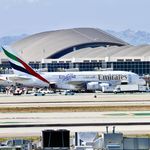 A6-EER @ KLAX - Emirates A380-800 (ENGLAND 2015) A6-EER - by Mark Kalfas