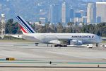 F-HPJB @ KLAX - Air France A388, F-HPJB pushing back for a trip to CDG at LAX - by Mark Kalfas