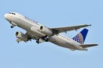 N454UA @ KLAX - United A320, N454UA Departing 25R LAX - by Mark Kalfas
