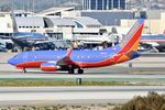 N264LV @ KLAX - Southwest B737, N264LV at LAX - by Mark Kalfas